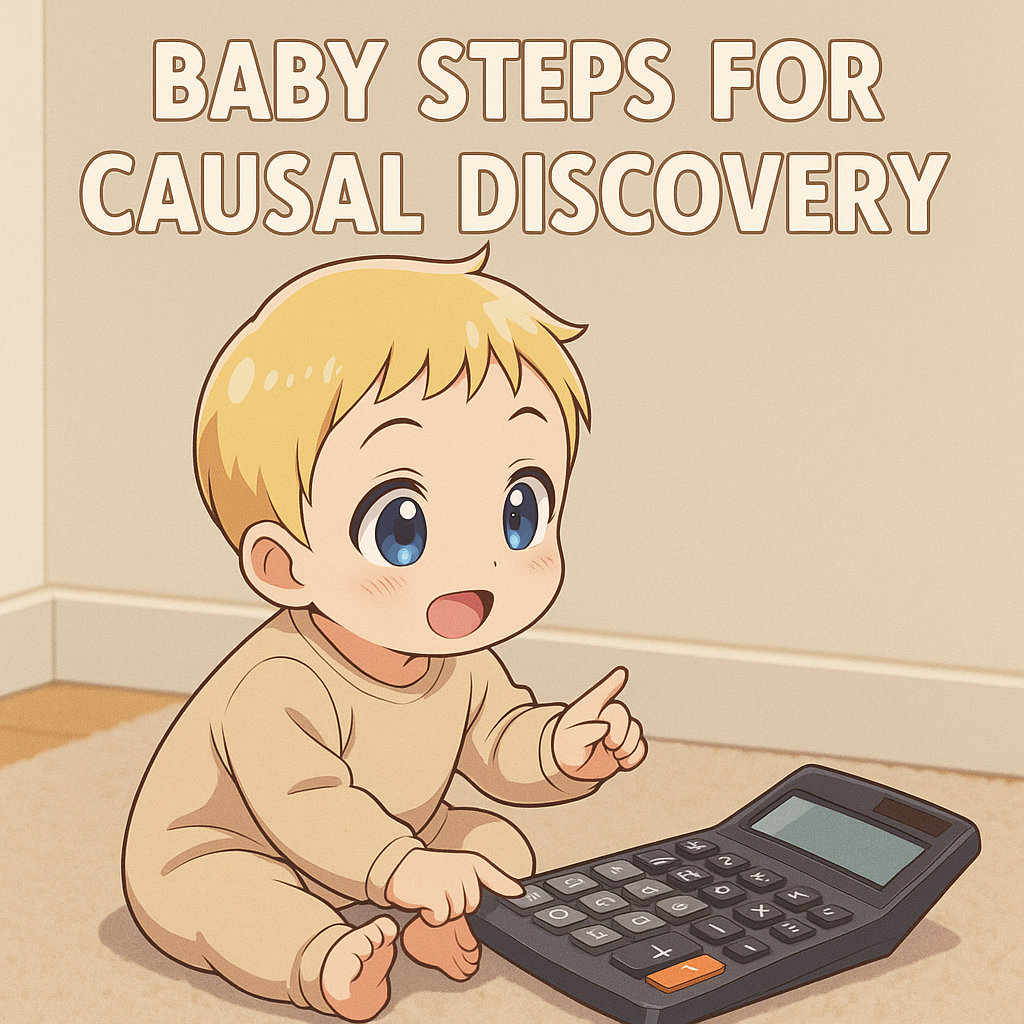 Baby Steps for Causal Discovery