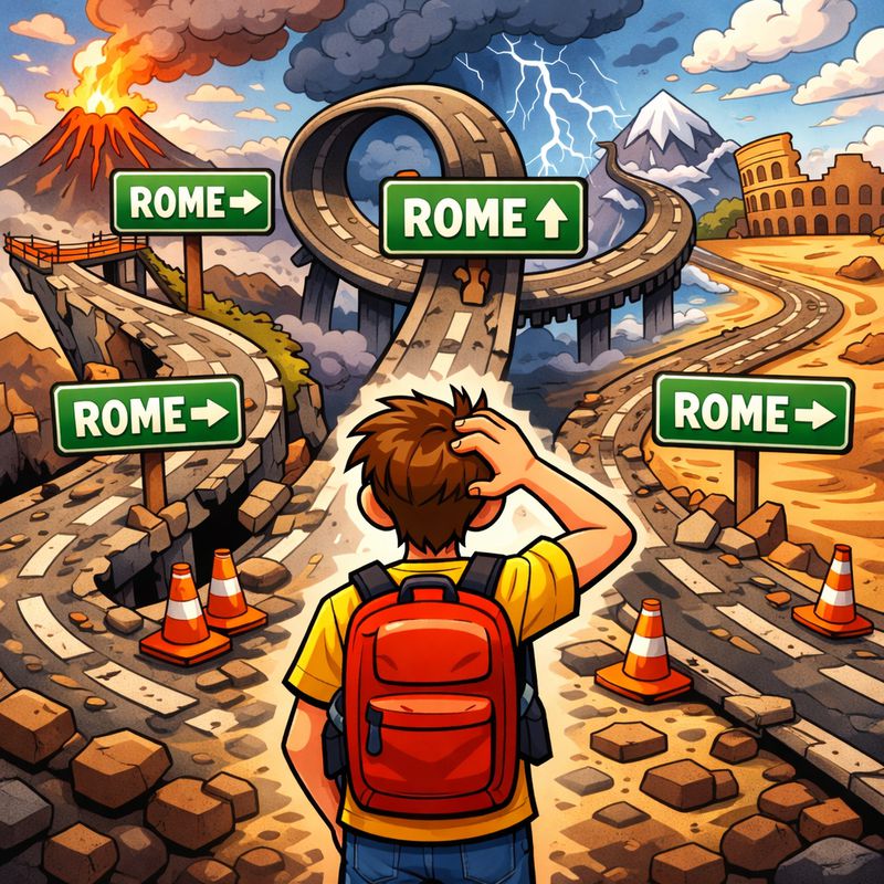 Thumbnail: Decision-Making Under Contradictions